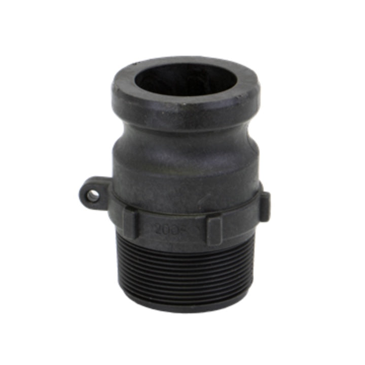 Banjo 2" Male Adapter X 2" Male Thread Poly Cam Lever Coupling