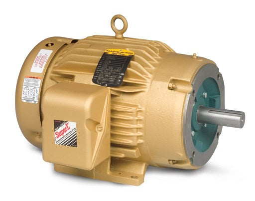 Baldor CEM3660T-5 General Purpose Motor (3 HP, Three Phase, 575V, 3460 RPM, 60 Hz, 182TC, 0619M, TEFC, F1)