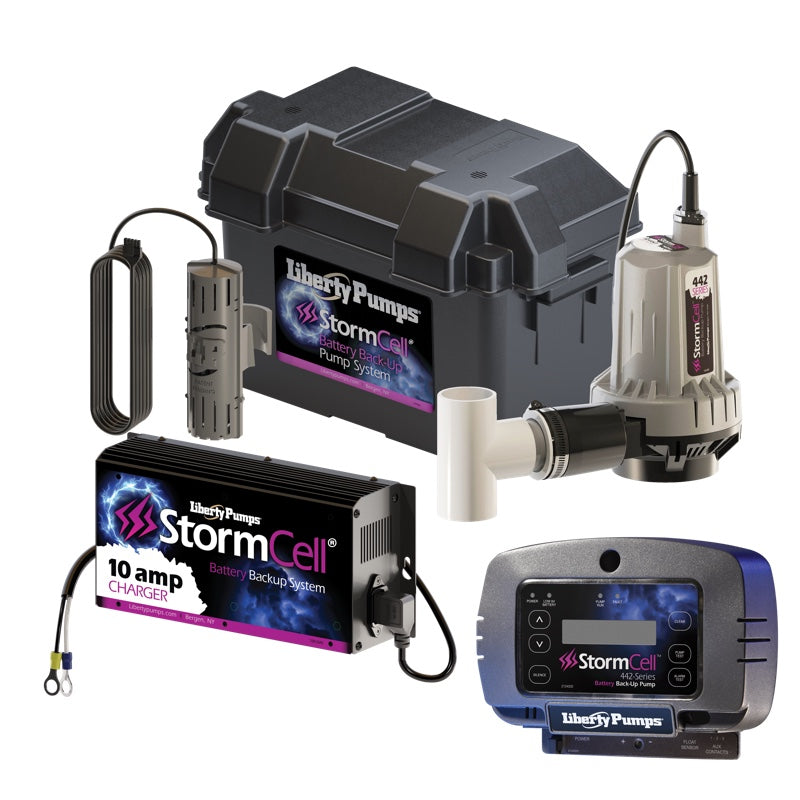 Liberty 442-10A Battery Back-Up Pump StormCell® 442-Series - Standard Alarm