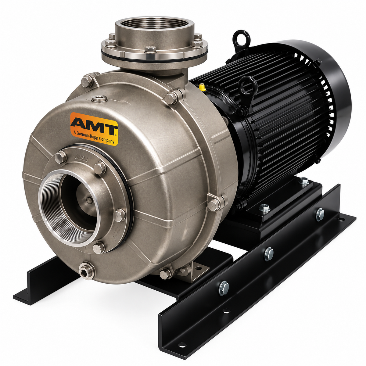 AMT 6200-98 Stainless Steel Self-Priming Centrifugal Pump (5 HP, 3" NPT, 230/460V, Three Phase)