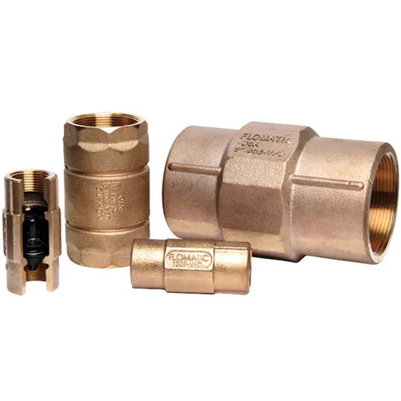 Flomatic 4031EVFD 1" 80EVFD - ENVIRO CHECK® Unleaded Bronze Check Valve (Composite Internals)