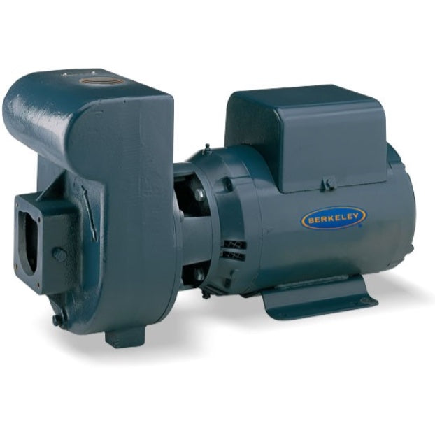 Berkeley S40094 High Head LTH-3 LTH Series Self-Priming Cast Iron Centrifugal Pump (3 HP, Single Phase, 230V)