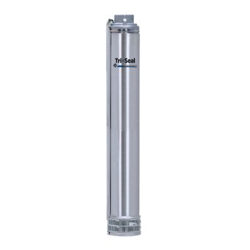 Franklin Electric 93821015 Model 10FA1S4-PE TRI-SEAL Stainless 4" Submersible Well Pump End (1 HP, 11 Stage, 10 GPM)