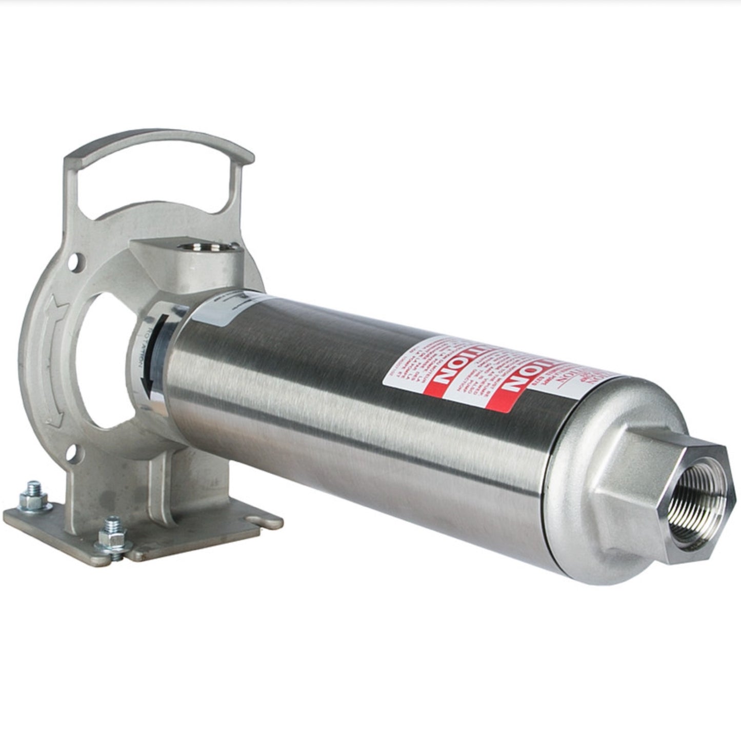 Franklin Electric 95921011 Model 10BT1S4-PE BT4 Series Stainless Steel Multi-Stage Booster Pump End (1 HP, 10 GPM)