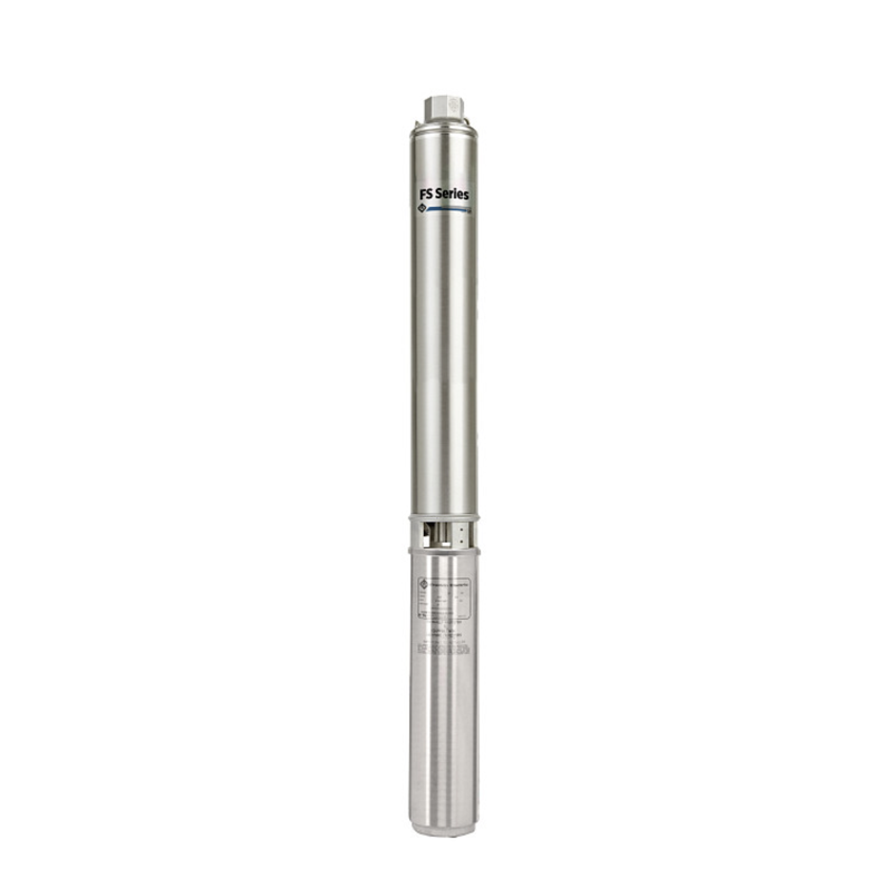 Franklin Electric 95961615 Model 16FS07S4-2W230, FS Series Submersible Well Pump (Flow 16 GPM, 3/4 HP, Shut Off Head 60 Hz 252 ft, 6 Stages, 230V, Single Phase, 2-Wire Stainless Steel)