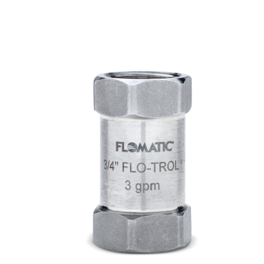 Flomatic CDC3.0 3/4" Flo-Trol® CDC – Stainless Steel Flow Control Valve (3.0 GPM)
