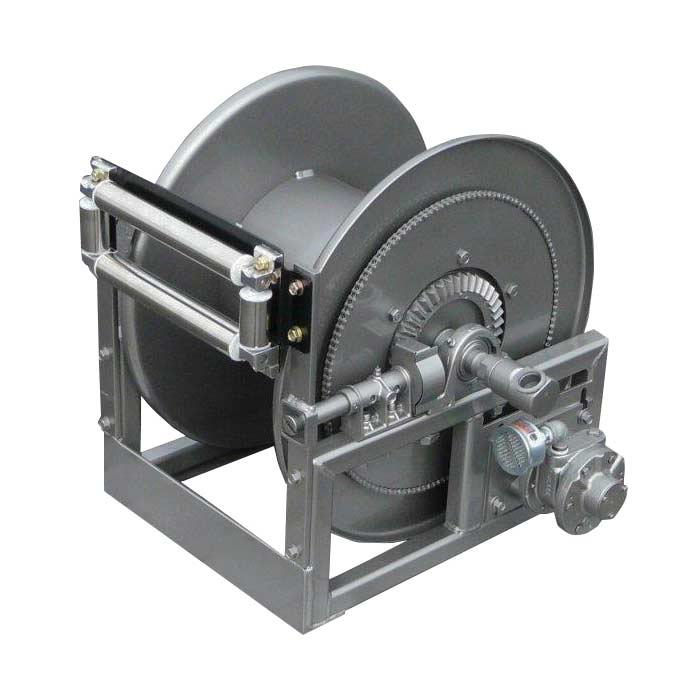 Hannay EP6116-25-26-10.5 12V Electric Rewind Sewer Cleaning Reel (5000 PSI)