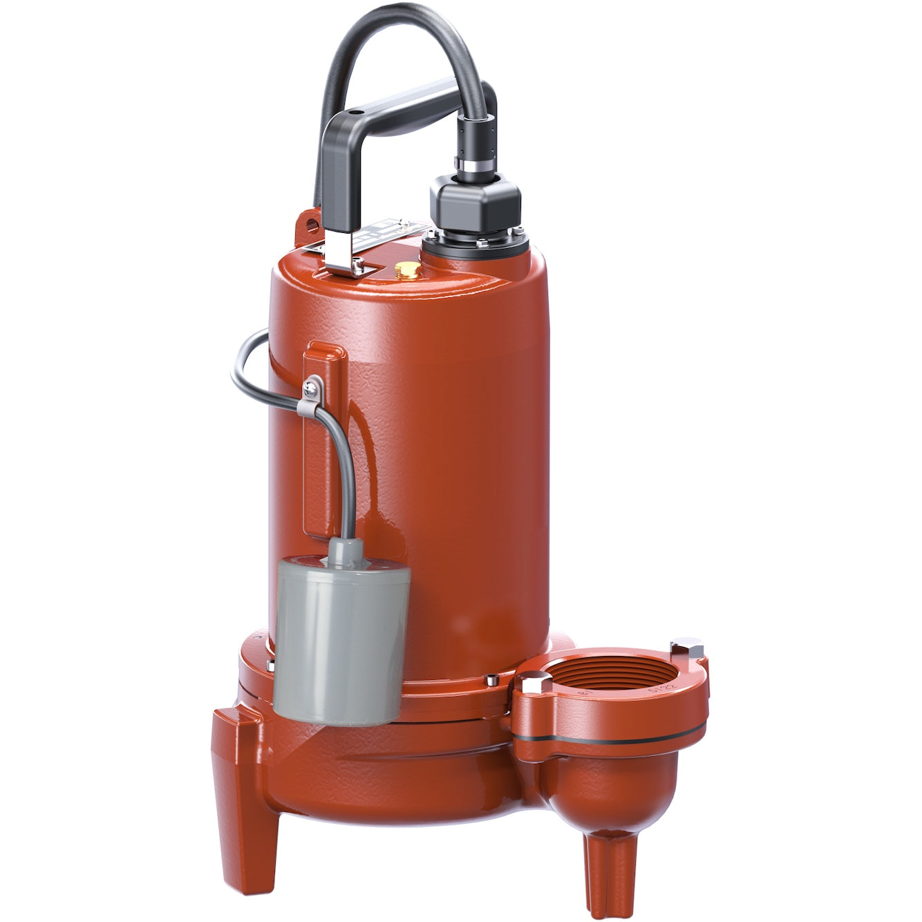 Liberty LE71A2-3 LE70-Series Cast Iron Submersible Sewage Pump (3/4 HP, Single Phase, 115V, Automatic, 35' Cord, 2" Flange)