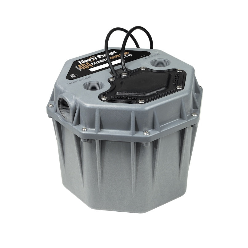 Liberty Model 404L Residential Drain Pump (1/3 HP, 115V, 60HZ, Short Profile)