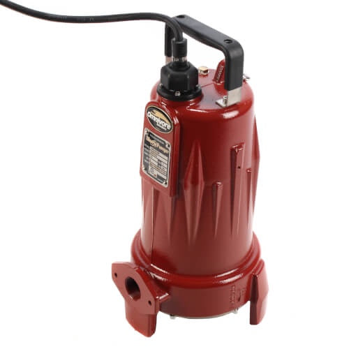 Liberty LSG204M Single Stage LSG200-Series Omnivore® Grinder Pump (2 HP, Three Phase, 440-480V, Manual, 25' Cord)