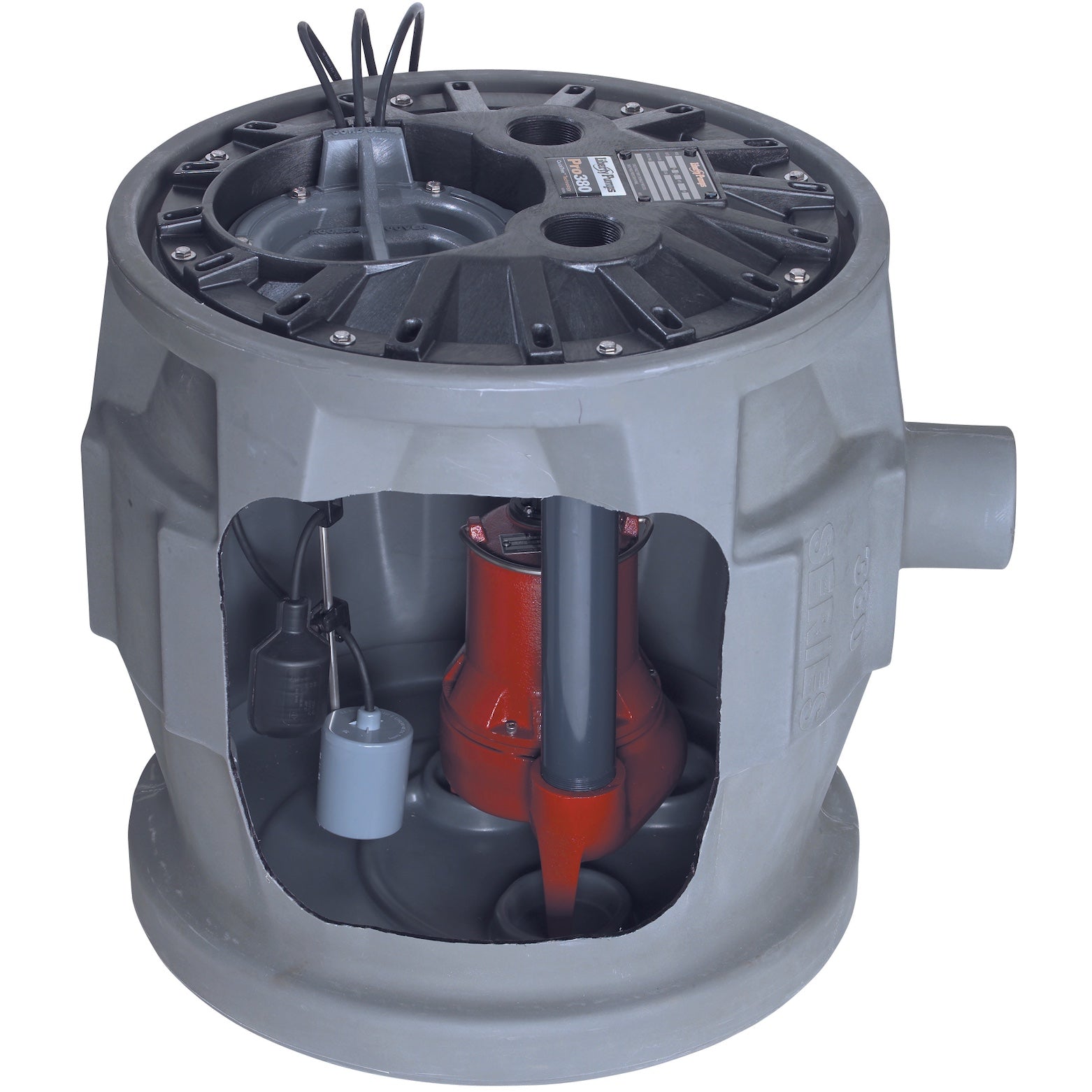 Liberty P382LE52 Pro380 Simplex Sewage System with QuickTree