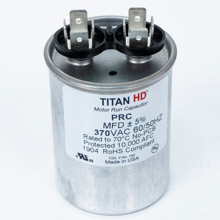 PRC30A Run Capacitor - 30 MFD 370 Volt Round