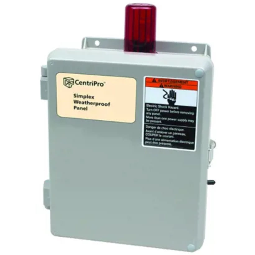 Goulds S10020 CentriPro Simplex Weatherproof Control Panel (Single Phase, 115/230V, 0-20 Amp Range, NEMA 4X)