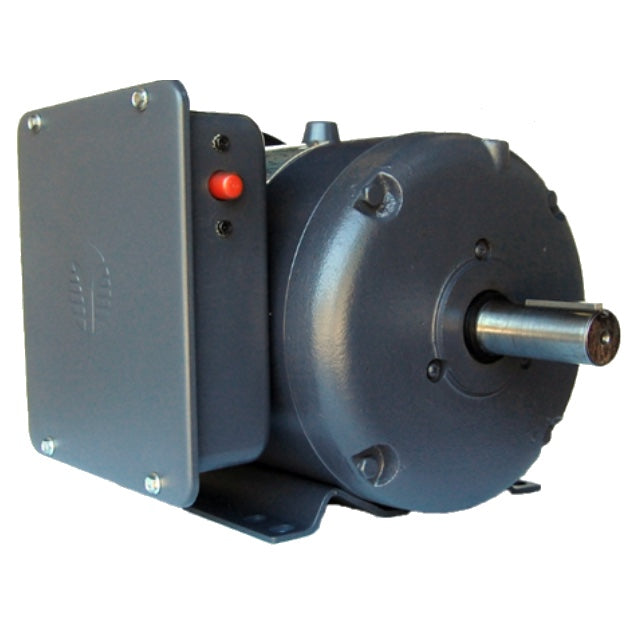 Techtop 10 HP RD1-RS-TF-215T-4-B-B-10 Farm Duty Premium Efficiency Electric Motor (10 HP, Single Phase, 208-230V, 1800 RPM, 215T, TEFC)