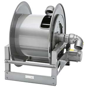 Hannay VAC-HD9434-48-50-24 Hydraulic Rewind Vacuum Hose Reel (Multi-Wrap)