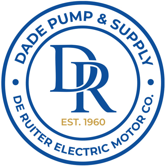 Since 1960 - Dade Pump & Supply DBA De Ruiter Electric Motor Company - Authorized Distributor & Repair Center for Top Brands!