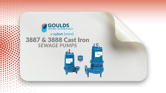 Goulds 3887 & 3888 Sewage Pumps at Dade Pump