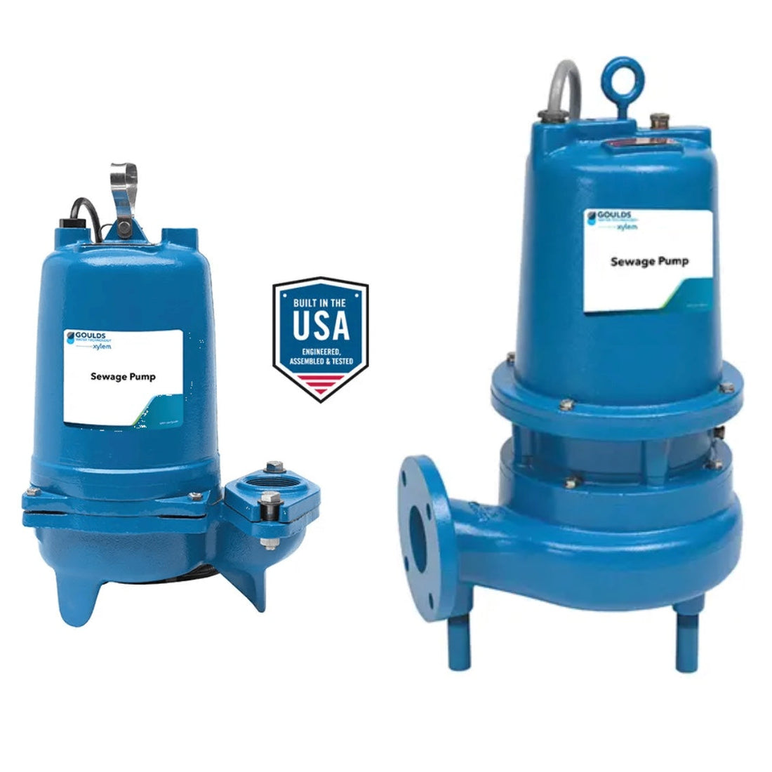 Goulds 3887 & 3888 Series Cast Iron Sewage Pumps - Dade Pump Authorized Distributor & Repair Center