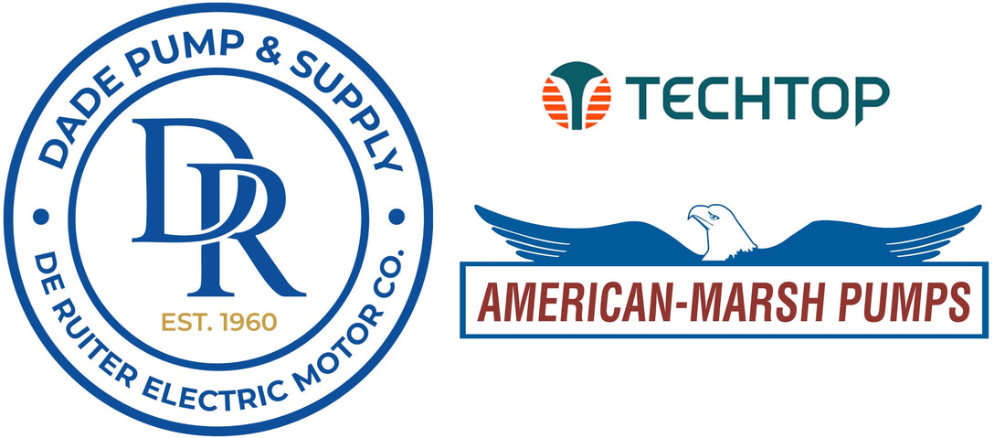 Techtop & American Marsh - 75 HP Pump & Motor Combo - Dade Pump
