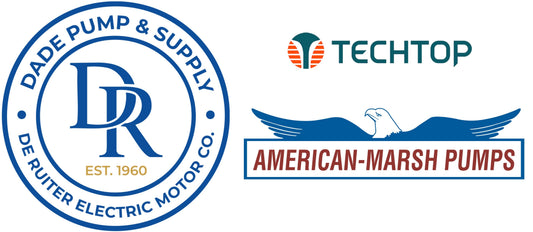 Techtop & American Marsh - 75 HP Pump & Motor Combo - Dade Pump