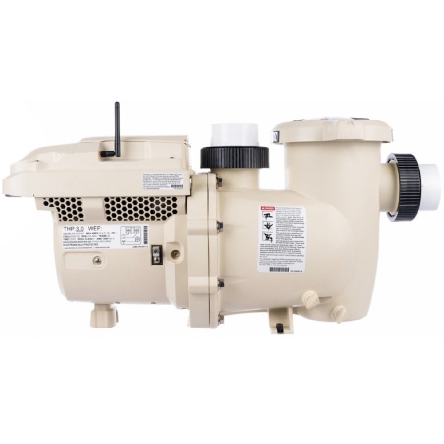 Pentair IntelliFlo3® 1.5 HP 115/208-230V Variable Speed & Flow Pool Pump with I/O Board - 011066