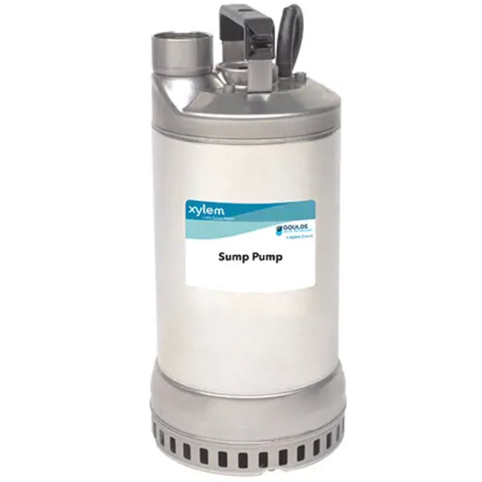 Goulds 1DW51F4EA 1DW Stainless Steel Submersible Dewatering Sump Pump (1.5 HP, Three Phase, 460V)