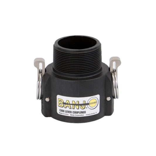 Banjo 2" Female Coupler X 2" Male Thread Poly Cam Lever Coupling