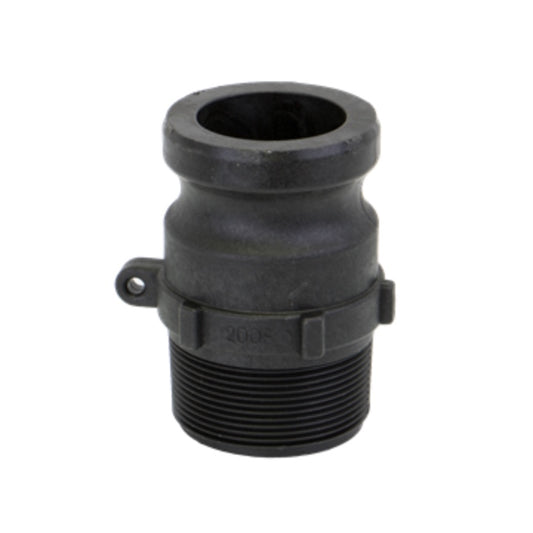 Banjo 2" Male Adapter X 2" Male Thread Poly Cam Lever Coupling