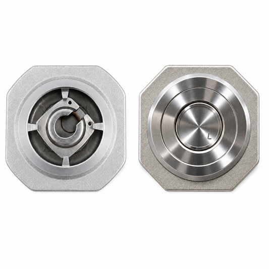 Flomatic 2422X 812X 1" Wafer Style Check Valve – 316 Stainless-Steel