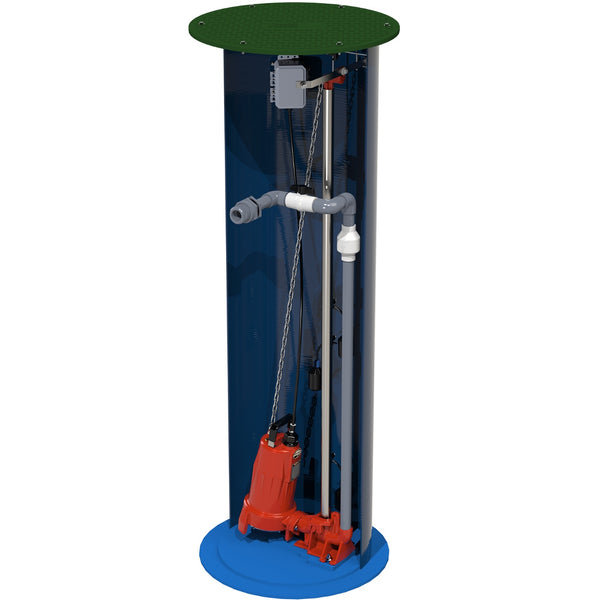 Liberty 2484LSG205-60 Omnivore® Pre-Assembled Simplex Grinder Package ...