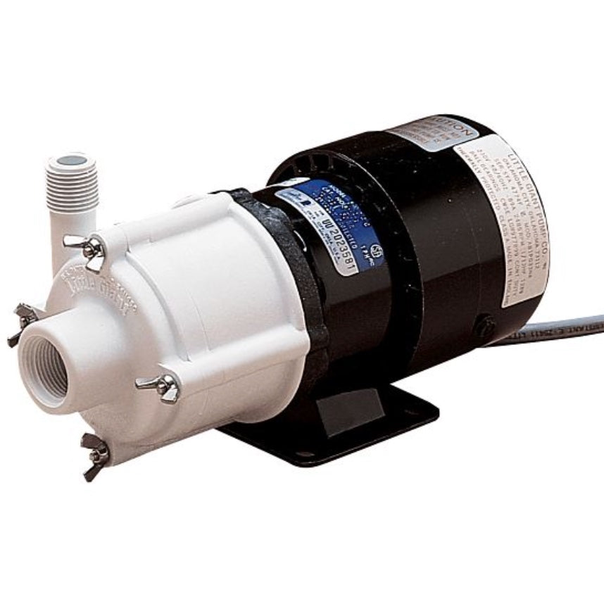 3-MD-SC Little Giant Magnetic Drive Chemical Transfer Pump - 581503 (750 GPH, 115/230V, 6' Cord)