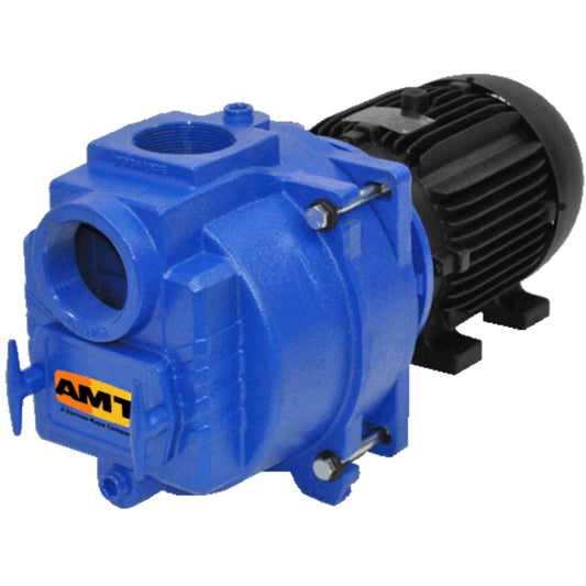 AMT 316A-95 2" x 2" Self Priming Cast Iron Centrifugal Pump (3 HP, TEFC, 56J, 230/460V, Three Phase)
