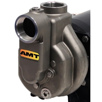 AMT 3899-98 1-1/2" Stainless Steel Centrifugal Chemical Pedestal Pump (Teflon®/SS Seal, 2 HP Min)