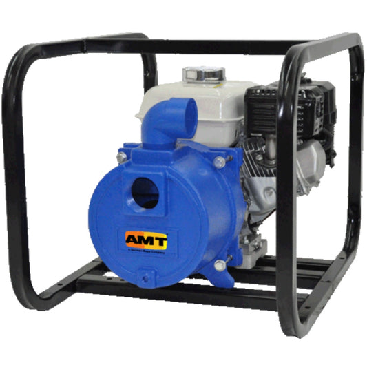 AMT 3937-D5 2" Cast Iron Self-Priming Engine Driven Trash Pump (Hatz Diesel 1B30, Viton®/Silicon Carbide Seal)