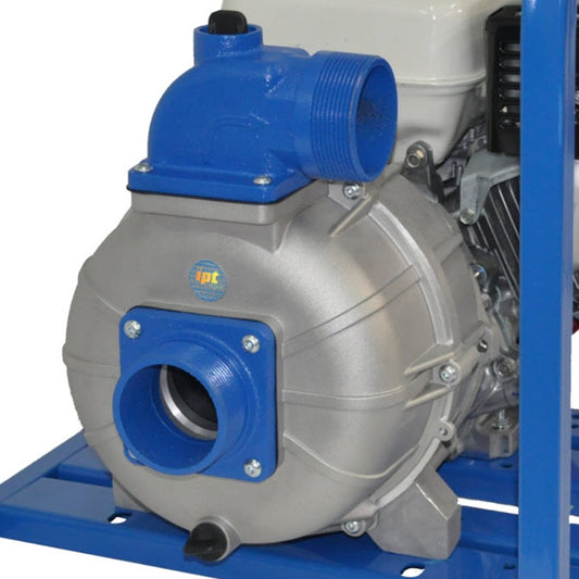 AMT 3S5X 3" Aluminum Self-Priming Engine Driven Trash Pump Kit (5/8" Threaded, Viton®/Silicon Carbide Seal)