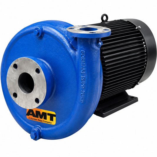 AMT 4271-95 Straight Centrifugal Pump replaced 427A-95 (25 HP, TEFC, 3 Phase, 208-230/460V, 1750 RPM, 284JM, Cast Iron, 3" Suction x 2" Discharge)