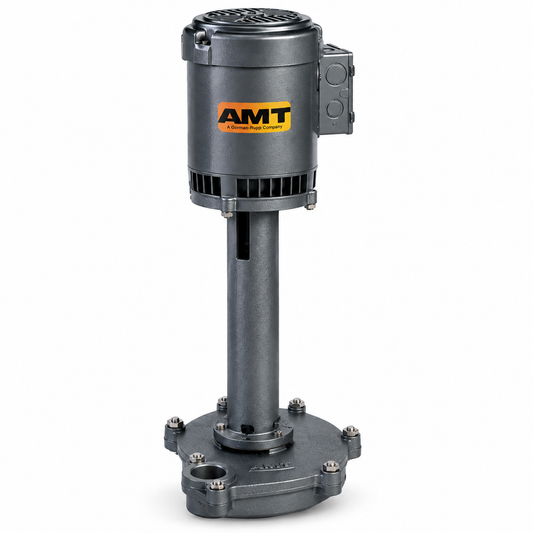 AMT 4443-95 Heavy Duty Industrial Coolant Pump (3/4 HP, Three Phase, TEFC, 1725 RPM, 208-230/460V, 1-1/2" NPT Female Discharge)
