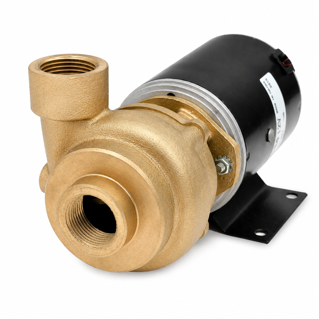 AMT 4861-97 Bronze Marine Centrifugal Pump (1/8 HP, 12V DC, 3/4" NPT)