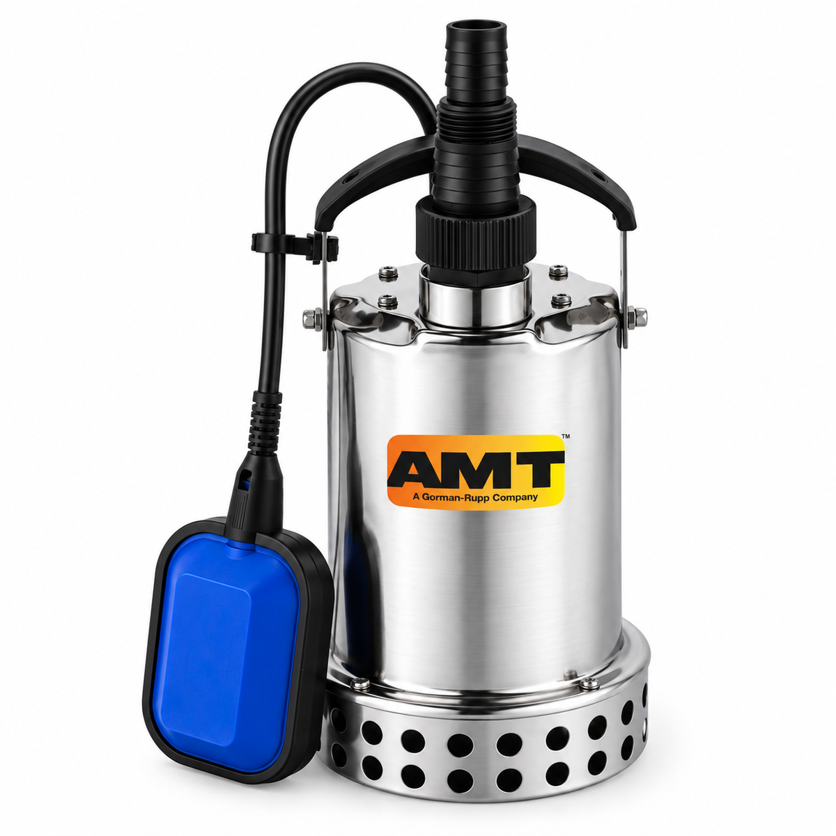 AMT 5010-99 Submersible Utility Sump Pump (3/4 HP, 115V, 1-1/4" Discharge, with Automatic Tethered Float Switch)