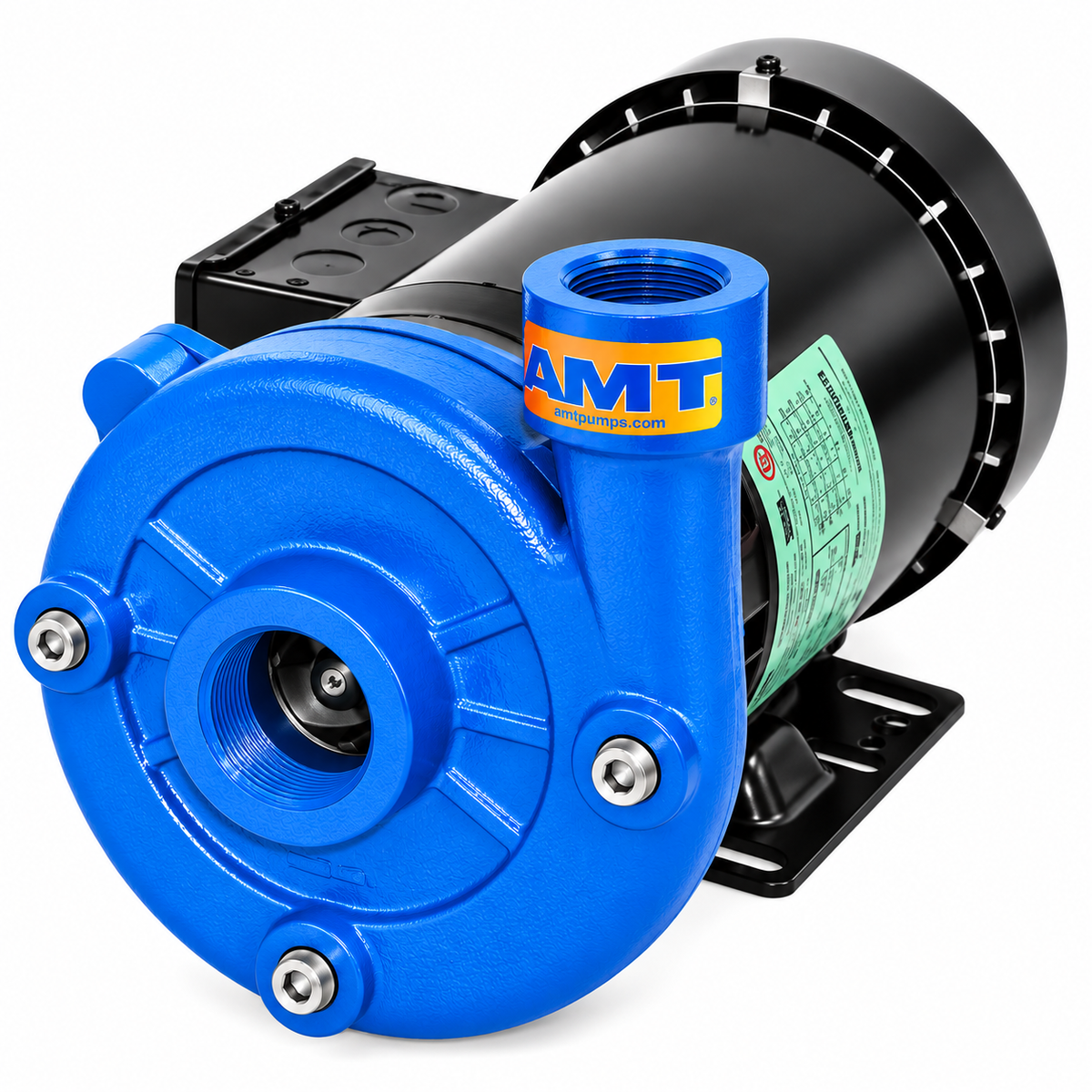 AMT 5020-95 Straight Centrifugal Pump Cast Iron (1.5 HP, 115-208/230V, Single Phase)