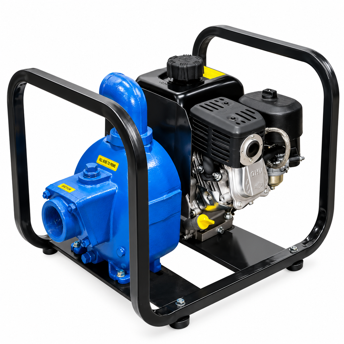 AMT 82D1-XR550-X (5 HP, Shield-A-Spark 2" Self-Priming Flammable Liquid Transfer Pump, Briggs & Stratton XR550 Gasoline Engine)