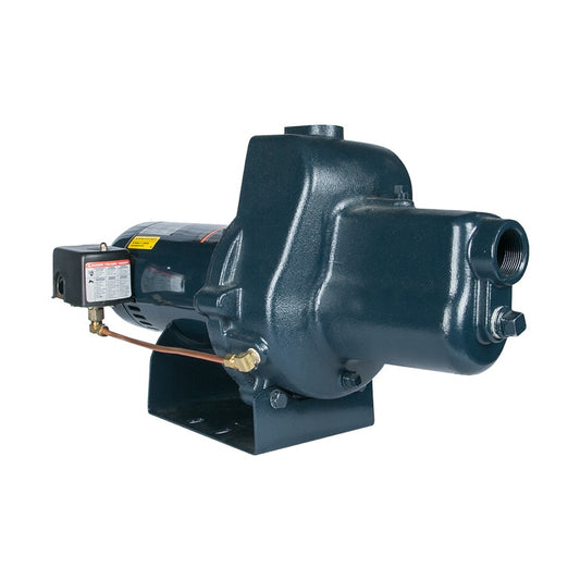 Franklin Electric 91180015 Model FVJ15CI VersaJet Series Cast Iron Shallow Well Jet Pump (1.5 HP, Single Phase, 115/230V, ODP)