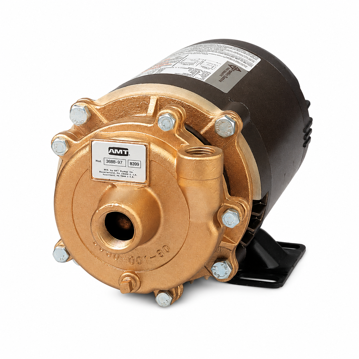 AMT 368A-97 Centrifugal Pump (1/3 HP, Bronze, 115/230V)