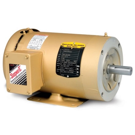 Baldor CEM3611T General Purpose Motor (3 HP, Three Phase, 230/460V, 1760 RPM, 60 Hz, 182TC, 3632M, TEFC)