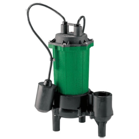 Myers CMV5A-11 Residential Sewage Pump (1/2 HP, Single Phase, 115V, Automatic, 20' Cord)