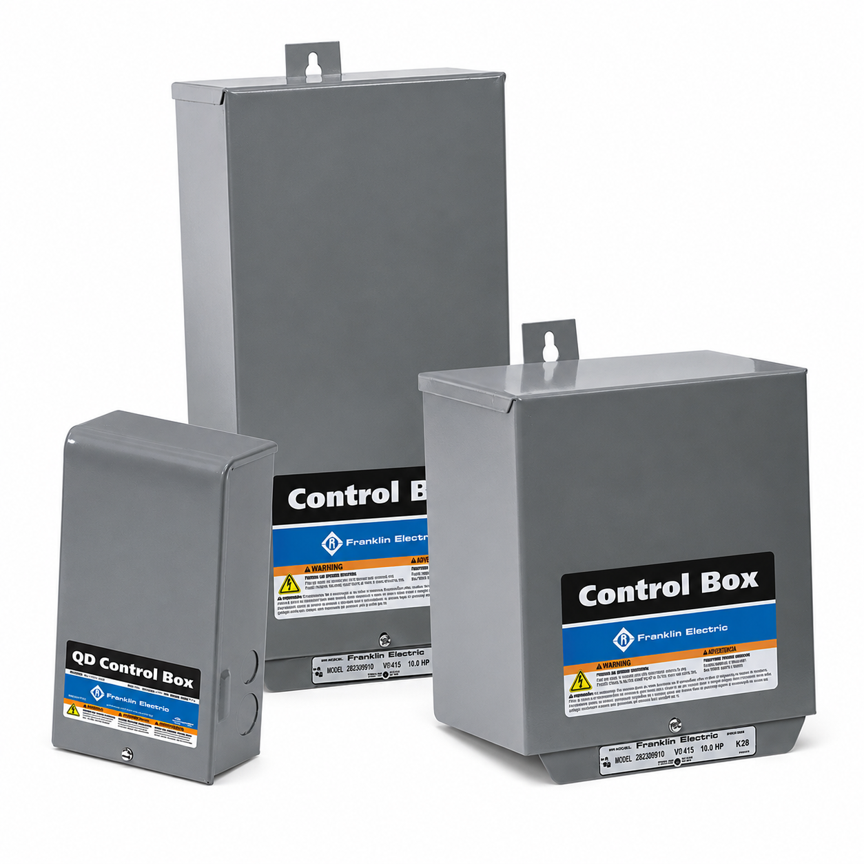 Franklin Electric 2824085015 Model CB-1-230-60-CRC, Quick Disconnect Submersible Motor Control Box (1 HP, 230V, Single Phase)