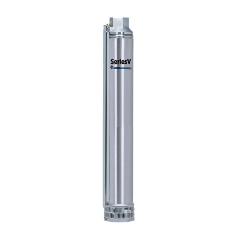 Franklin Electric 95432004 Model 20FV2S4-PE FPS Series V Stainless Steel 4" Submersible Well Pump End (2 HP, 12 Stage, 20 GPM)
