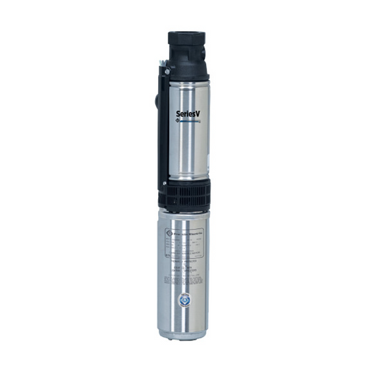 Franklin Electric 95402525 Model 25FV15P4-2W230 FPS Series V Thermoplastic 4" Submersible Well Pump (1.5 HP, Single Phase, 230V, 8 Stage, 2-Wire, 25 GPM)
