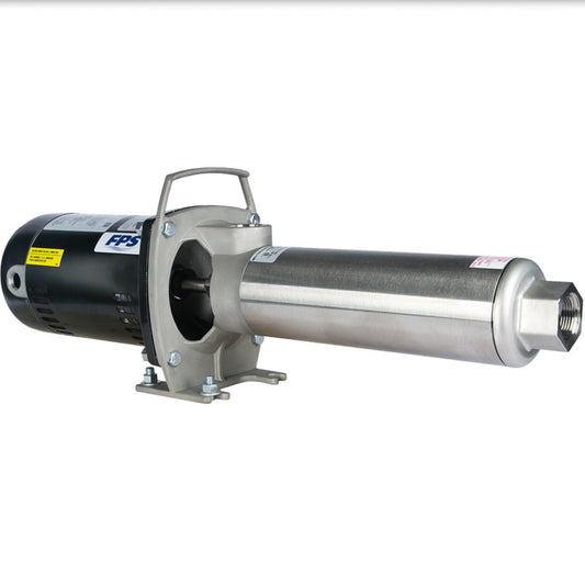 Franklin Electric 95832030 Model 20FBT2S4 BT4 Series Stainless Steel Multi-Stage Booster Pump (2 HP, Single Phase, 115/230V, ODP)