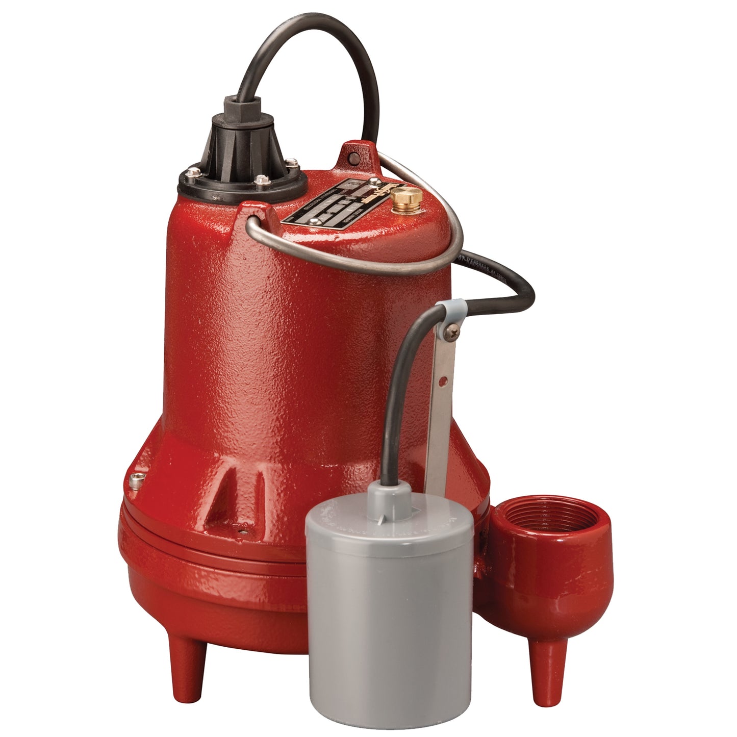 Liberty FL31A Cast Iron FL30-Series Submersible Low Head Effluent Pump (1/3 HP, Single Phase, 115V, Automatic, 10' Cord)